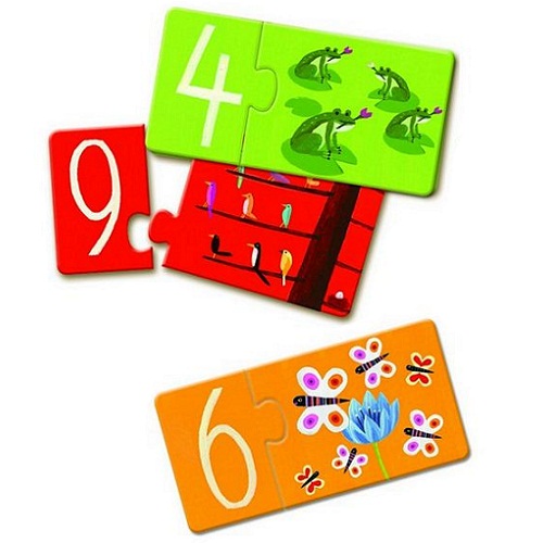 Μαθαίνω τους αριθμούς με 10 Παζλ Duo by Wonder 4 Kids Μαθαίνω τους αριθμούς με 10 Παζλ Duo by Wonder 4 Kids