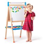 Double Sided Wooden Magnetic board by Wonder 4 Kids
