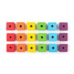 Μεγάλες Ξύλινες Χάντρες 3cm - 60 Τεμάχια by Wonder 4 Kids