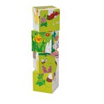 Κύβοι Παζλ-Εικόνες Ζώων by Wonder 4 Kids