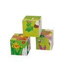 Κύβοι Παζλ-Εικόνες Ζώων by Wonder 4 Kids