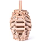 Bricks in natural color "Karla" - 200 pcs by Wonder 4 Kids