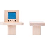 Ξύλινο μοντέρνο Κουκλόσπιτο by Wonder 4 Kids