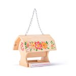 Ξύλινη Ταίστρα Πουλιών, 4 χρώματα & Πινέλο by Wonder 4 Kids