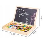 Educational Magnetic Board-176 pcs by Wonder 4 Kids