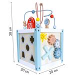 Wooden Skills Cube by Wonder 4 Kids