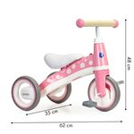Three-wheeled Bicycle with Pedals-Pink by Wonder 4 Kids