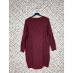 Μακριά μάλλινη ζακέτα με πλεκτούς ρόμβους by COVER ME