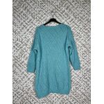 Μακριά μάλλινη ζακέτα με πλεκτούς ρόμβους by COVER ME