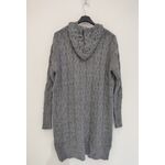 Μακριά ζακέτα με ανάγλυφες πλεξίδες by COVER ME