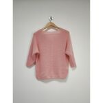 Κοντό χνουδωτό πουλόβερ με V by COVER ME