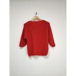 Κοντό χνουδωτό πουλόβερ με V by COVER ME