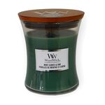 MINT LEAVES& OAK - Woodwick Scented Candle – MEDIUM by Events Boutique - Decorations and gifts