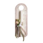 Πασχαλινή λαμπάδα με λουλούδια by Events Boutique - Decorations and gifts