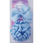 Handmade hair clip and elastics by Handmade by Joanna Fili