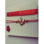 Χειροποίητο βραχιολάκι Μάρτη - χελιδόνι by By Elisabeth Hand made