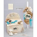 Ολοκληρωμένο πακέτο βάπτισης για αγόρι με θεμα μοτοσυκλέτα by Το μωρό