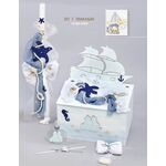 Ολοκληρωμένο πακέτο βάπτισης για αγόρι με θεμα καράβι by Το μωρό