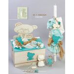 Ολοκληρωμένο πακέτο βάπτισης για αγόρι με θεμα αρκουδάκι by Το μωρό