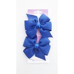 Χειροποίητα φιογκακια για μαλλια  με λάστιχο και κλιπ by Handmade by Joanna Fili