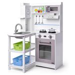 Corner Wooden Kitchen by Wonder 4 Kids