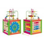 Wooden Activity Cube by Wonder 4 Kids