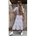 Μίντι φόρεμα με σκίσιμο by COVER ME