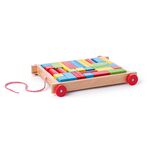 Kart with wooden Blocks by Wonder 4 Kids