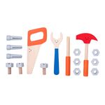 Wooden Tools by Wonder 4 Kids