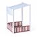 Large Wooden Dollhouse "Malibu" by Wonder 4 Kids