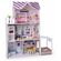 Large Wooden Dollhouse "Malibu" by Wonder 4 Kids