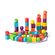 Large Wooden Beads 3cm - 60 Pieces by Wonder 4 Kids