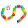 Large Wooden Beads 3cm - 60 Pieces by Wonder 4 Kids