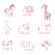 Stamps "Exotic Animals" by Wonder 4 Kids