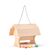 BIRD FEEDER, 4 colors and brush by Wonder 4 Kids