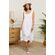 Sleeveless linen dress by COVER ME