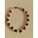 Bracelet with pearls and semi-precious stones agate by By Elisabeth Hand made