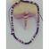 handmade summer necklace with fimo - washers mixed black / white by By Elisabeth Hand made