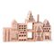 Bricks in natural color "Karla" - 200 pcs by Wonder 4 Kids