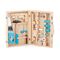 Metal Tools in Wooden Case by Wonder 4 Kids