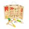 Wooden Suitcase with Wooden Tools by Wonder 4 Kids