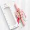 Ρόζ Πασχαλινή Λαμπάδα -  Πεταλούδα by Events Boutique - Decorations and gifts