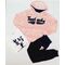 Girl's velvet set tracksuit 3 pcs by Το μωρό
